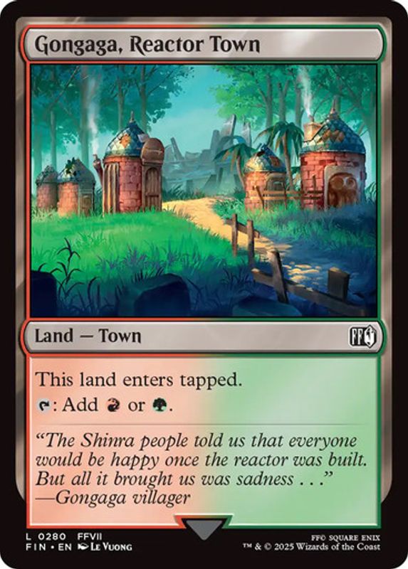 Gongaga, Reactor Town